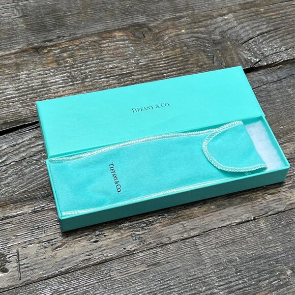 Tiffany & Co. Sterling Silver RARE Baby Feeding Spoon BOX Duck holding balloon - Picture 10 of 14